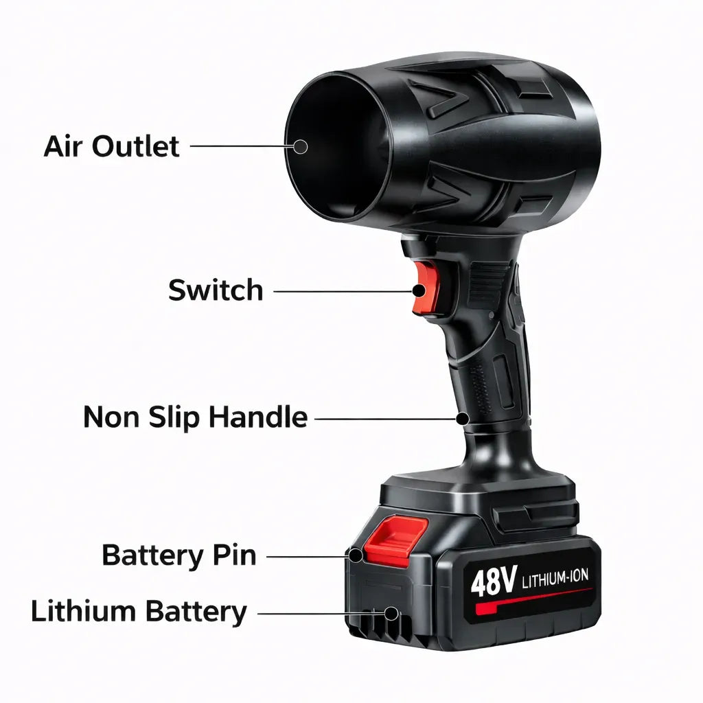 Cordless Turbo Jet Blower